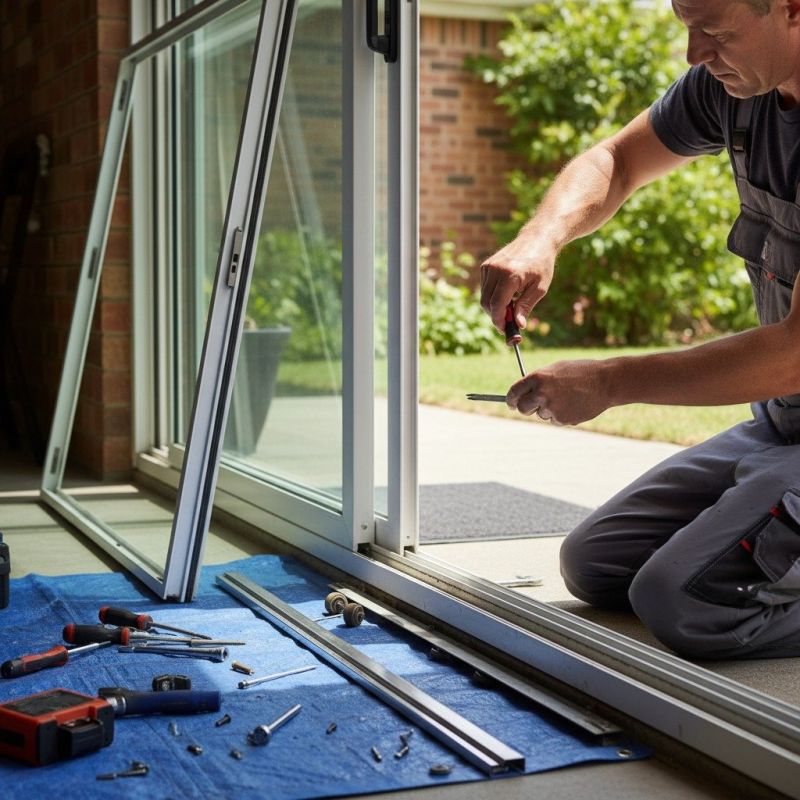 Sliding Patio Door Repair in Alpharetta, GA